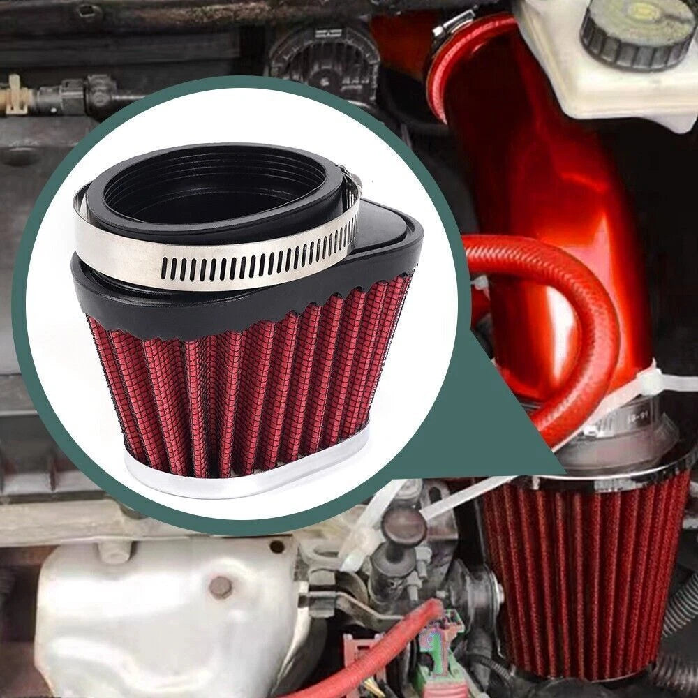 Pair 51mm High Flow Air Filters for Motocross Scooter (Fits )