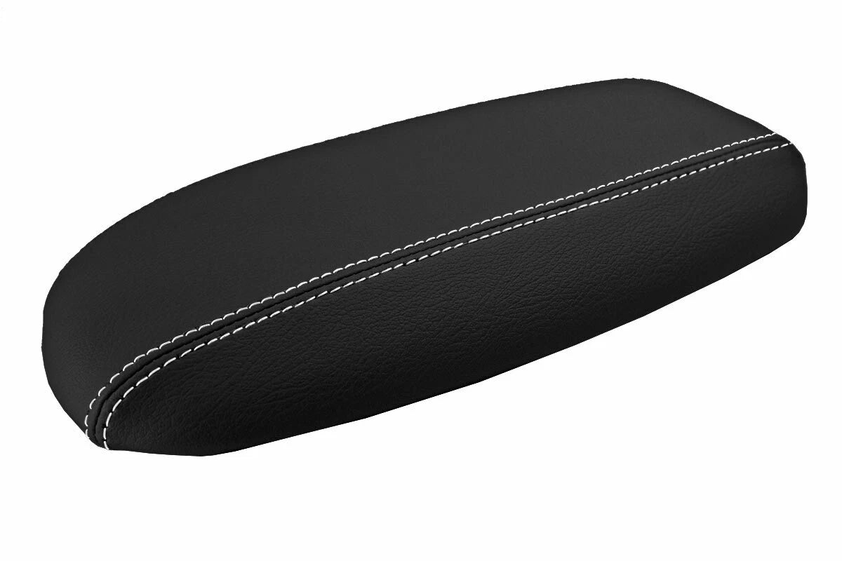 Console Lid Pull Over Cover for Ford Mustang (1994–2004) White Stitch