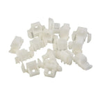 30x Brackets Clips Planking for Mercedes Sacco 190 W201 W124 A124 (1977–1995)