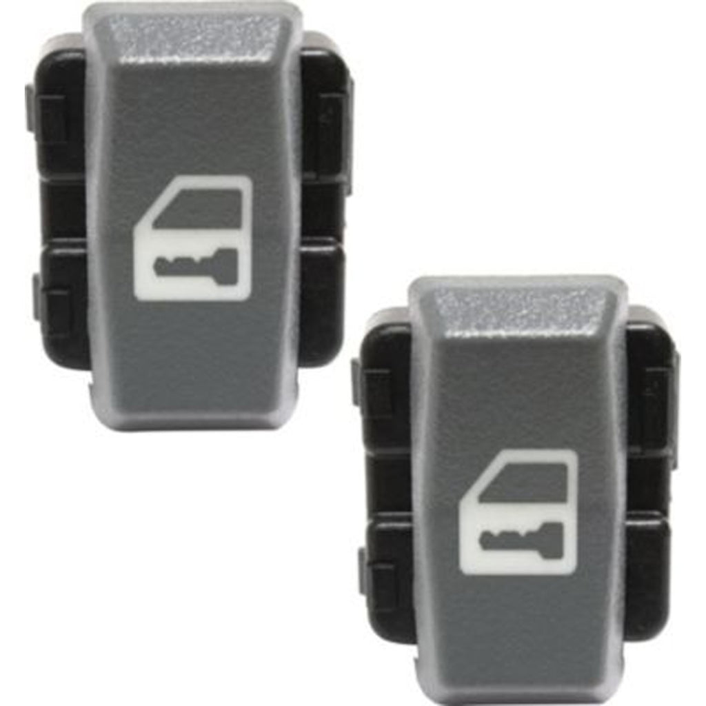 Set of 2 Door Lock Switches for Chevy Suburban, Tahoe, C1500