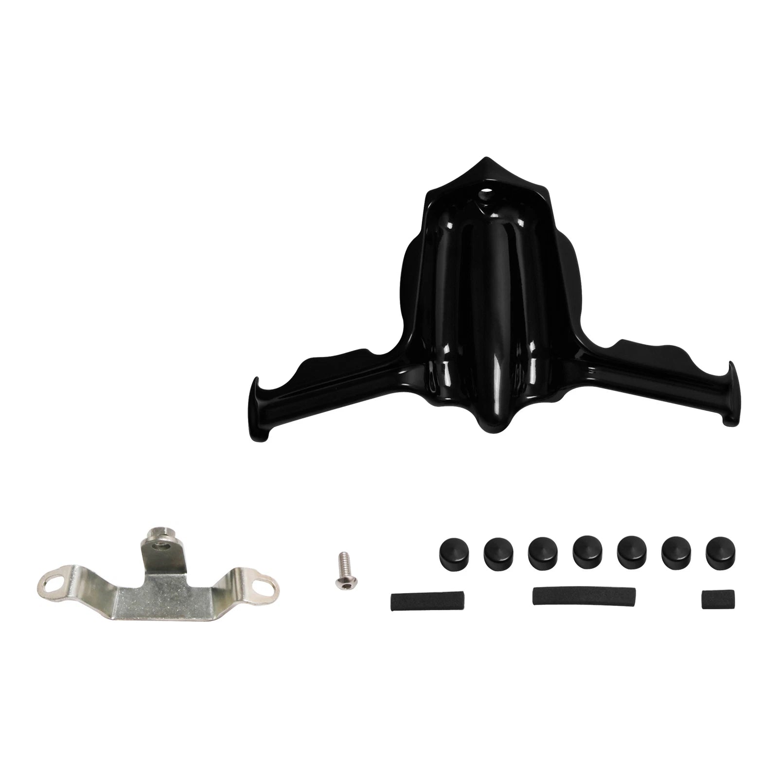 Gloss Black Tappet Block Accent for Harley Touring Dyna Fat Bob (1999–2017)