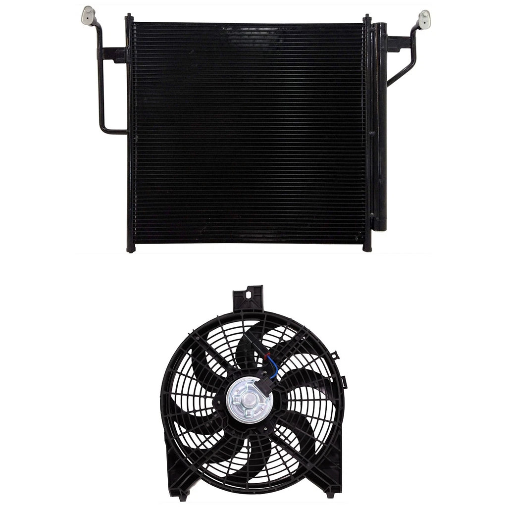 A/C Condenser for Nissan Armada, Titan, Infiniti QX56 (2006–2010)