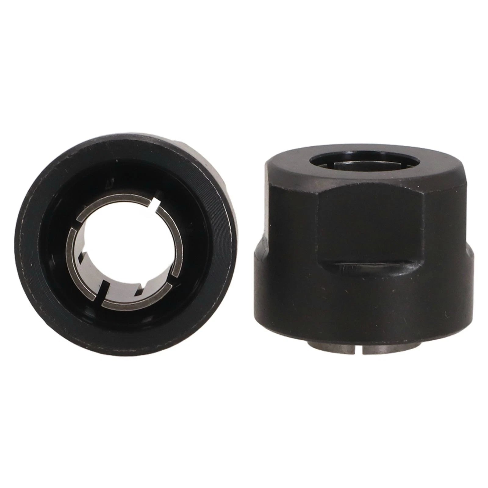 Collet Nut Pair for Model Fitment 3612 and Others (Black Steel)