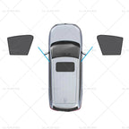 2X Front Window Magnetic Mesh Sunshades for Kia Sportage (2021–2024)
