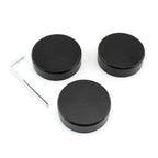 Black Upper Fork Stem Covers for Harley Sportster 48 XL1200 (1988-2013)