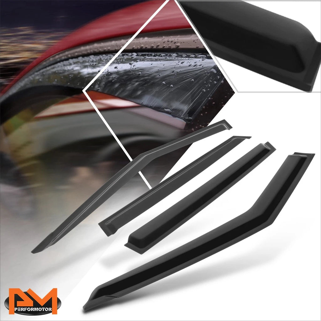 Set of 4 Tape-on Side Window Visors for Kia Seltos (2020–2024)