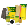 Mann Oil Air Carbon Cabin Fuel Filter Service Kit for Audi A3 TDI (2009–2013)