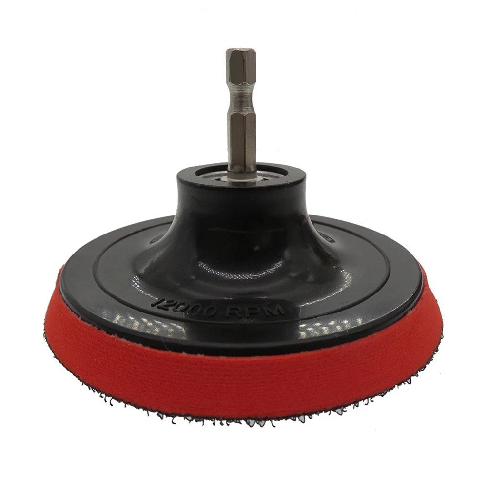 Backing Pad Drill Adapter for Rotary Tools Hex (Set of 4)
