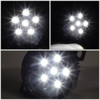 Set of 2 LED Fog Light Lamps for Peterbilt 579 587, Kenworth T660 (2011–2020)