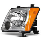 Left Side Chrome Headlight Assembly for Nissan Xterra (2005–2015)