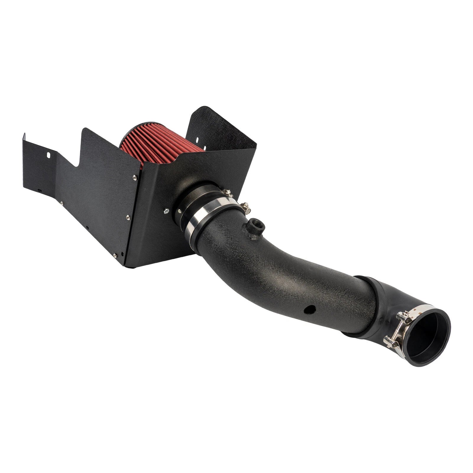 Cold Air Intake Red Tube and Heat Shield for Ram 1500 (2009–2018, 2019–2024)