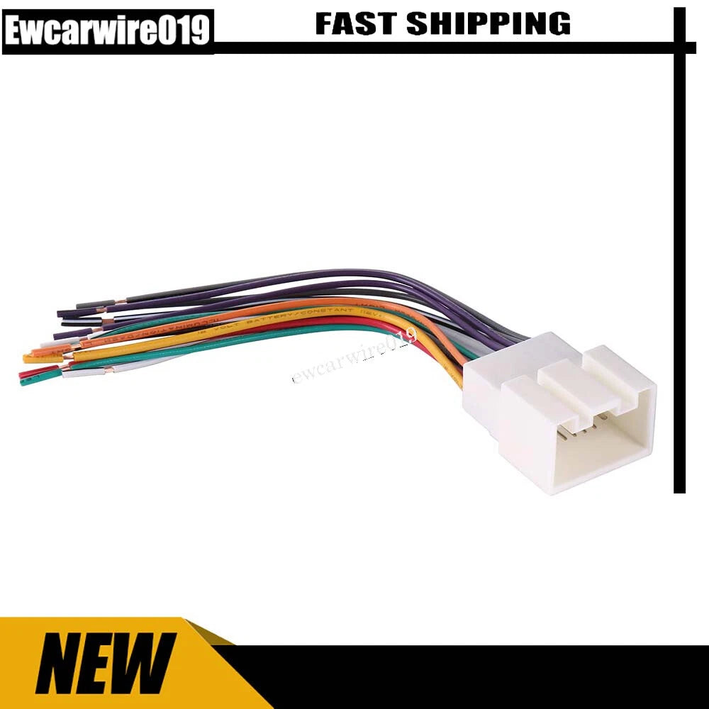 Car Radio Stereo Wiring Harness Connector Adapter for Ford E-250 E-350 E-450