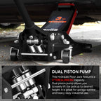 3 Ton Hydraulic Floor Jack for Universal Use (6000lbs Capacity)