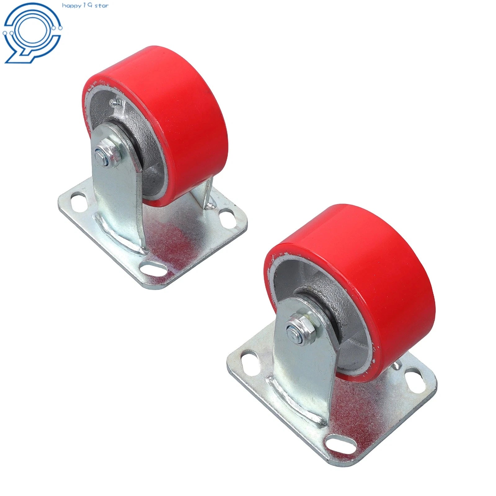 Set of 4 Heavy Duty 4" Swivel Caster Wheels 2800Lbs Capacity