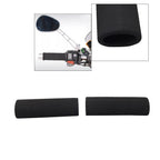 2 Pcs Universal Motorcycle Handlebar Grip Covers Foam Hand Grip Cover