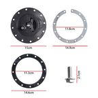12 Hole Cell Bung Gasket for Easy Fill Fuel Cell Gas Cap (Universal)