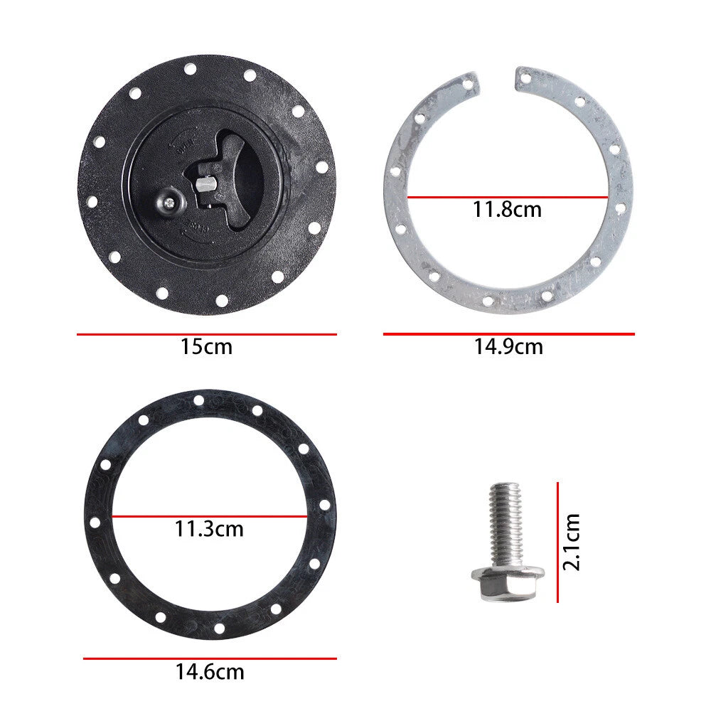 12 Hole Cell Bung Gasket for Easy Fill Fuel Cell Gas Cap (Universal)