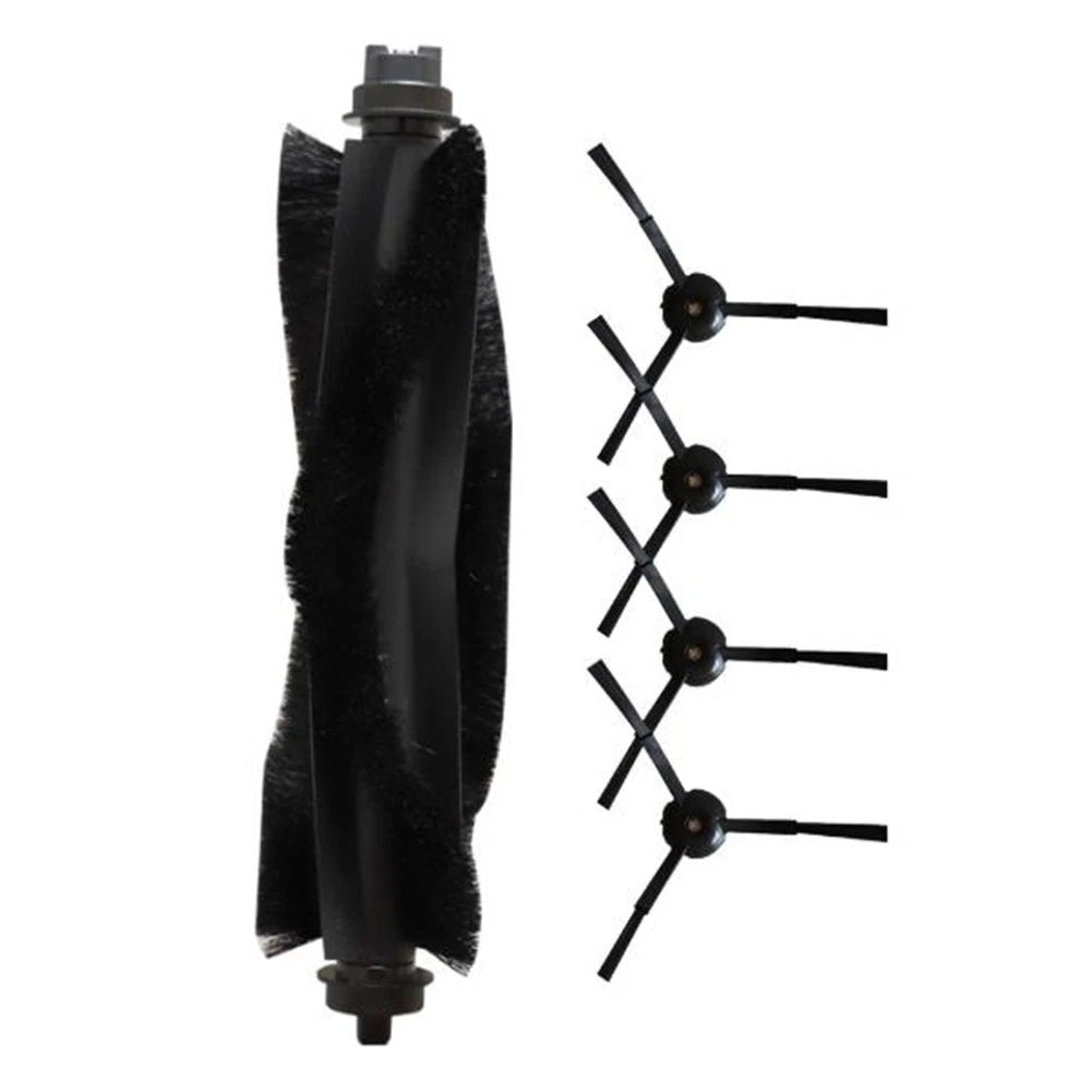 ABS Rubber Brush Kit for Eufy Omni C20 (1 Main Brush + 4 Side Brushes)