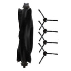 ABS Rubber Brush Kit for Eufy Omni C20 (1 Main Brush + 4 Side Brushes)