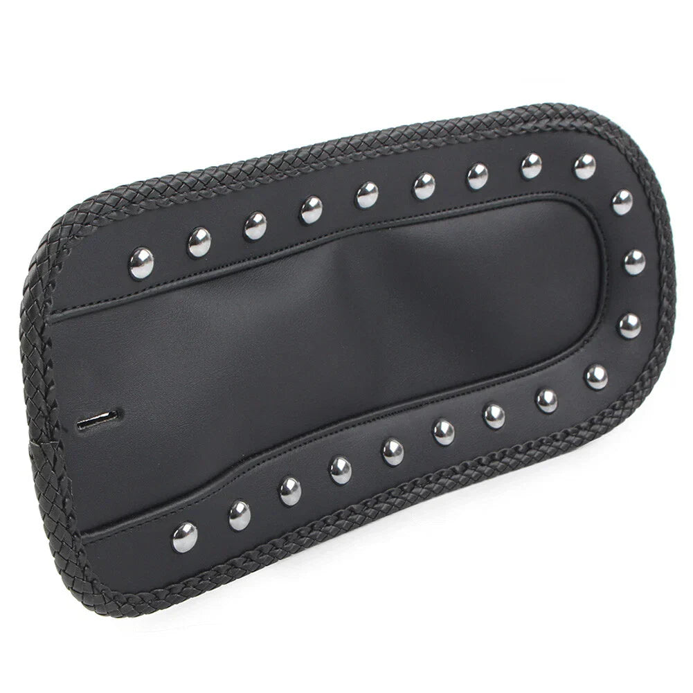 Black PU Leather Rear Fender Bib for Kawasaki Vulcan 1500 (1996-2008)