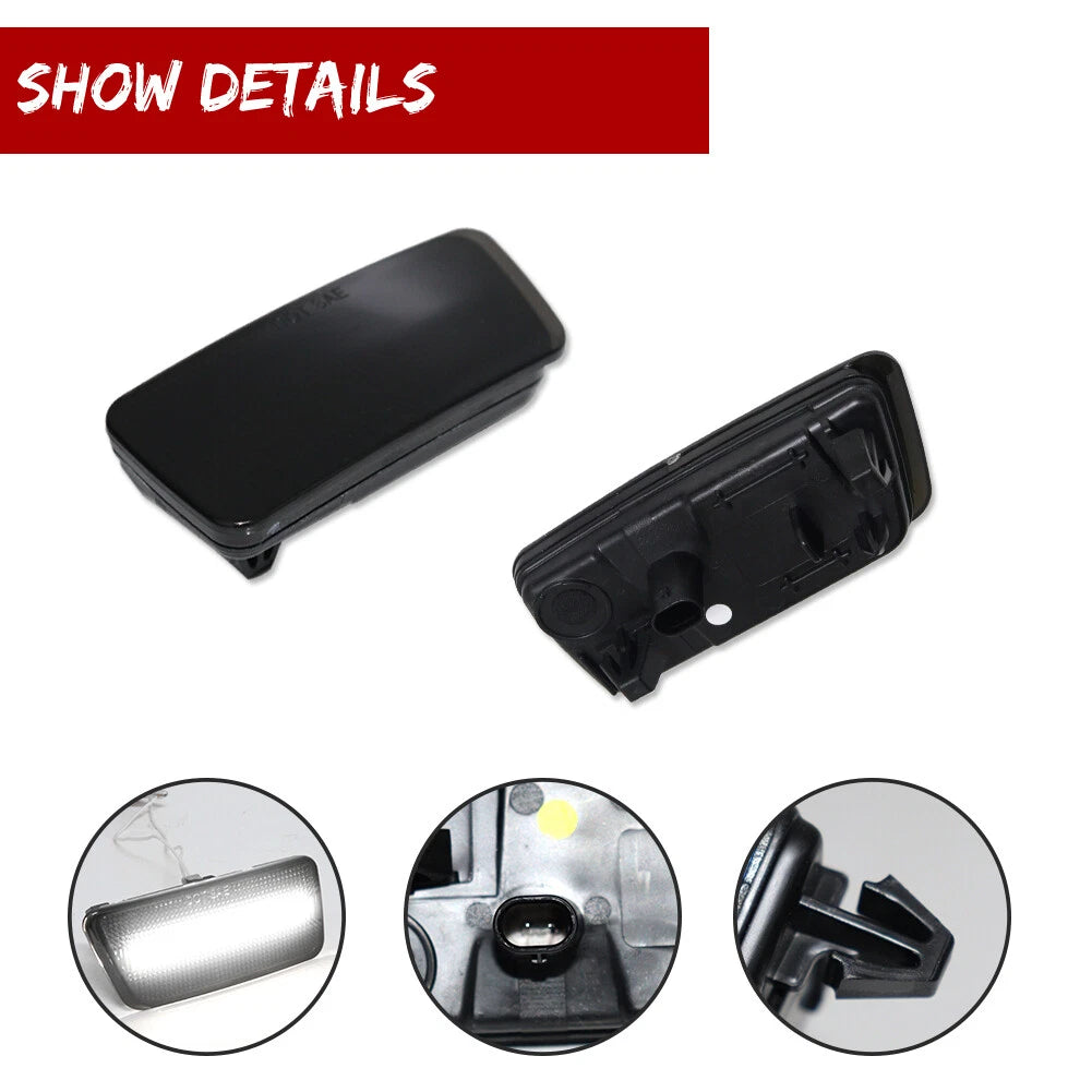 Smoked LED Rear Side Marker Lights for Ford Bronco Sport (2021–2023)