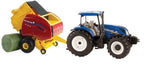 ERTL 1/32 New Holland T6.180 & RB560 Roll Belt Baler