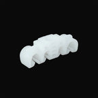 5pcs 50x16.5mm Plastic 4 Way Petrol Line Hose Retaining Clip for Volkswagen