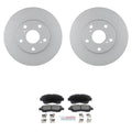 Front Quietcast Rotors & Blue Ceramic Disc Brake Pad Kit for Camry ES300 (1997–2001)