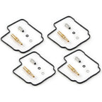 4 x Carburetor Repair Kits for Honda CBR600F, CB400F, CB-1 (1987-1990)
