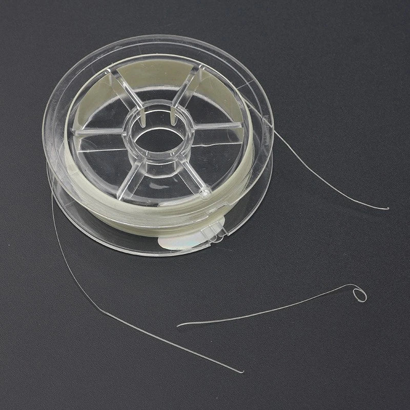 Glow Flat Thread 0.37mm Polymer Nylon for Fly Tying (50M)