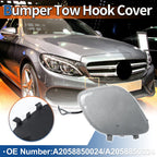 Tow Hook Cover for Mercedes-Benz C43 (2017–2020) No.A2058850024 Dark Silver