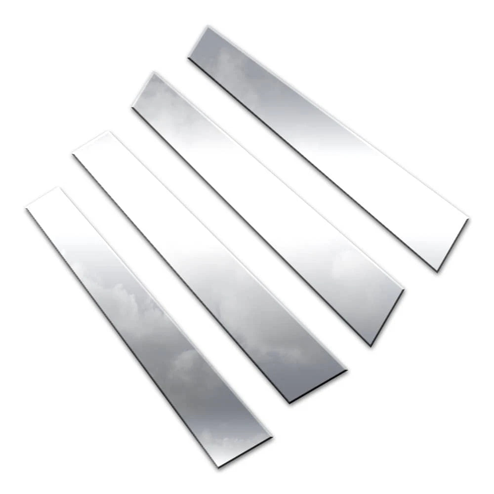 Diamond Grade 4pc Stainless Steel Pillar Post Covers for 2020-24 Subaru Outback