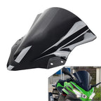 Front Windshield Deflector for Kawasaki EX400R Ninja 400R (2018–2022) Black