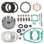 Clutch Basket Gear Friction Steel Plates Push Rod Kit for Yamaha Blaster YFS200 (2000–2006)