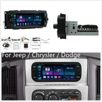 6.8" Jeep Chrysler Dodge Android Car Stereo Radio GPS Head Unit Carplay