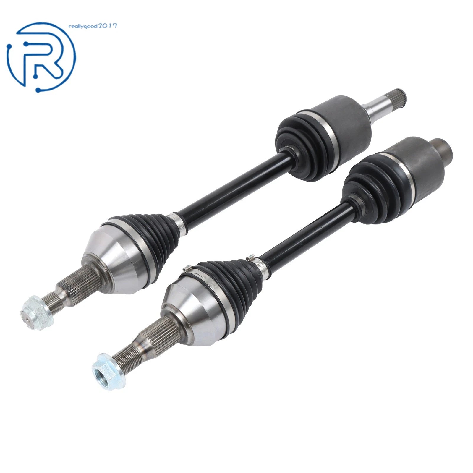 Set of 2 CV Axle Assemblies for Chevy Traverse GMC Acadia (2009–2017)