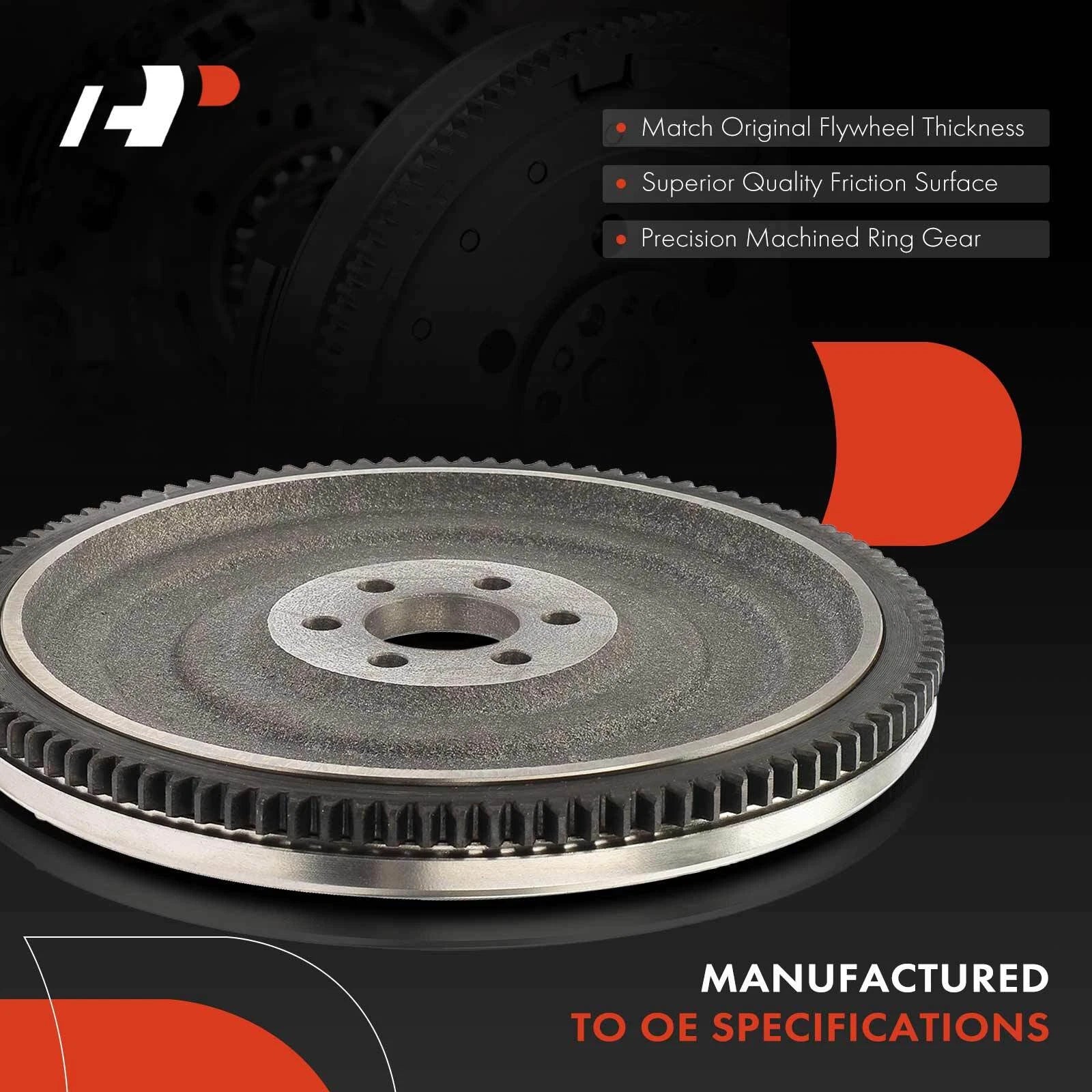 Clutch Flywheel for Nissan Sentra (2000–2006) 6 Bolt Holes 105 Teeth