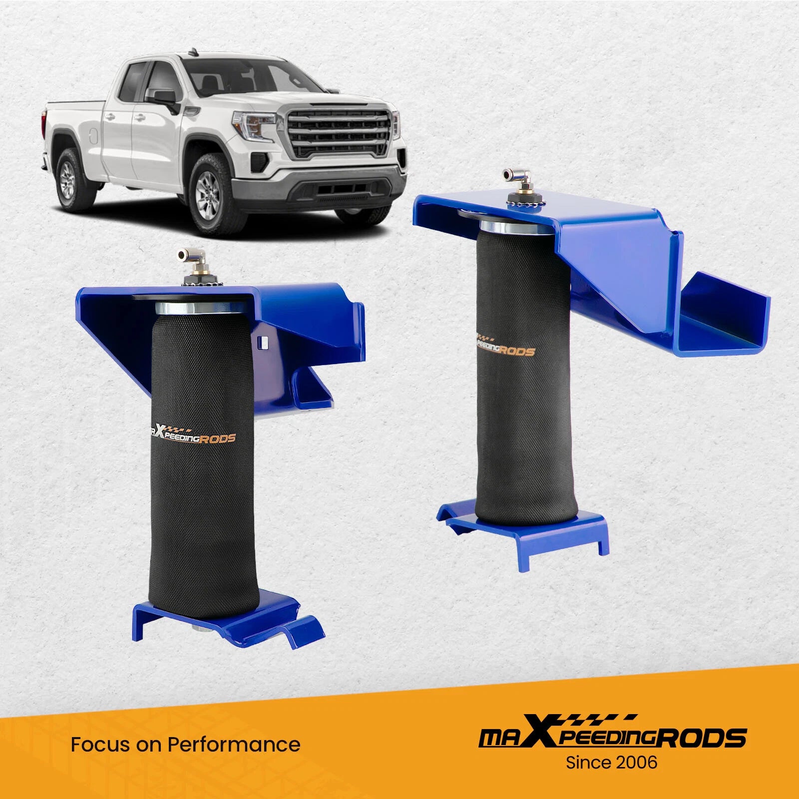 Air Spring Suspension Kit for Chevrolet Silverado 1500 2WD 4WD (2013–2019)
