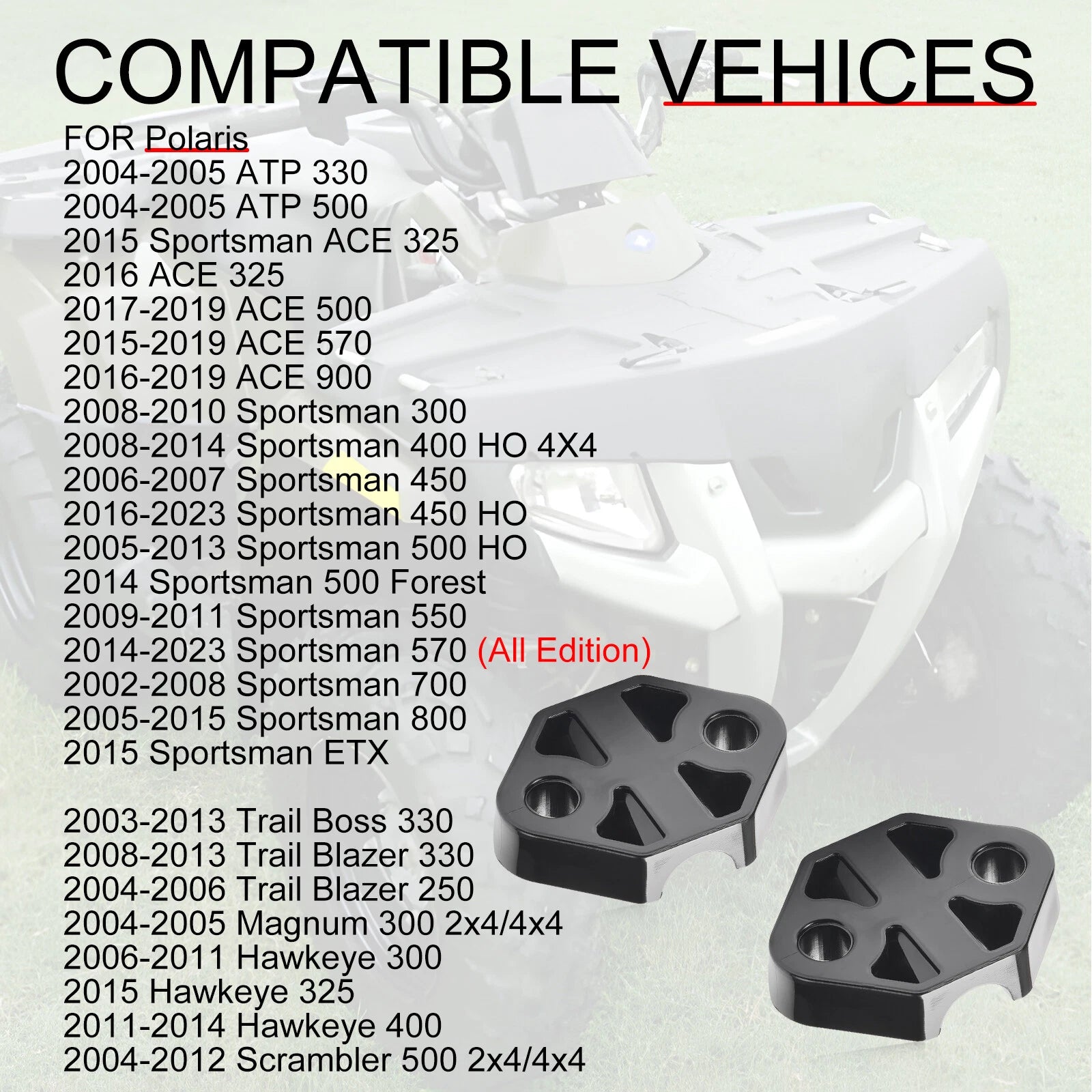 Gear Selector Mount for Polaris Magnum 330, Scrambler 500 (2004-2012)