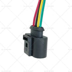 Set of 4 Ignition Coil Connector Repair Harness Plug 1J0973724 for VW Audi