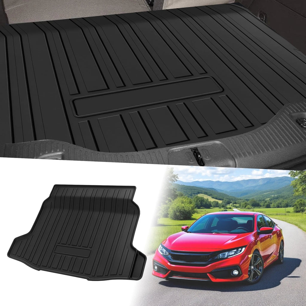 Cargo Liner Rear Trunk Mat for Honda Civic Hatchback (2022–2025) TPE