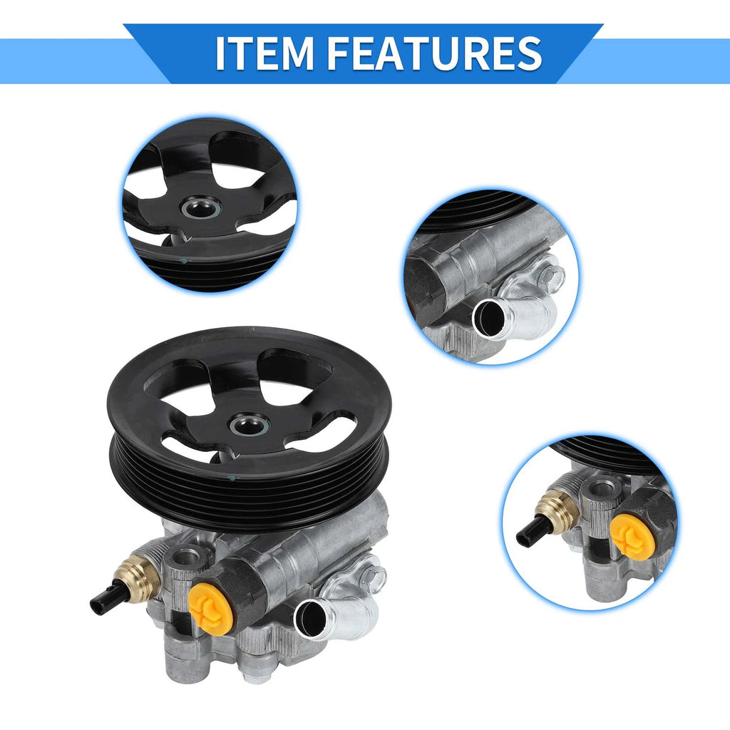 Power Steering Pump with Pulley for Toyota Corolla, Pontiac (No. 4431002120)