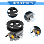 Power Steering Pump with Pulley for Toyota Corolla, Pontiac (No. 4431002120)