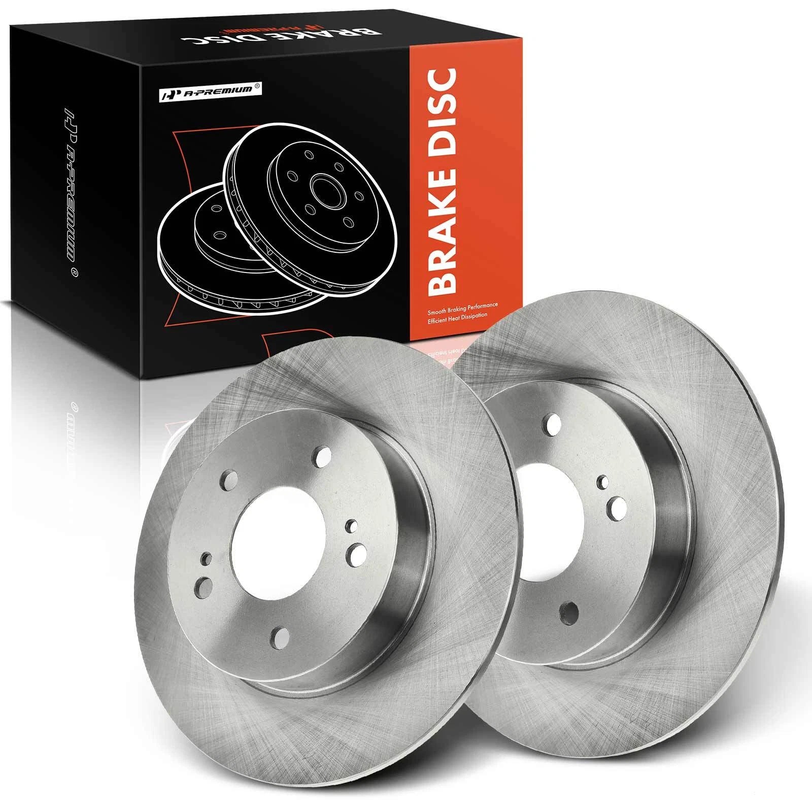 2Pcs Rear Disc Brake Rotors for Nissan Maxima (1994–2003) Infiniti I35 I30