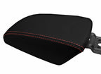 Center Console Armrest Cover for Ford Focus (2012–2018) Red Stitch