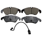 Set of 4 Akebono Euro Front Ceramic Brake Pads for Audi A4 A5 S4 S5 (2009–2020)