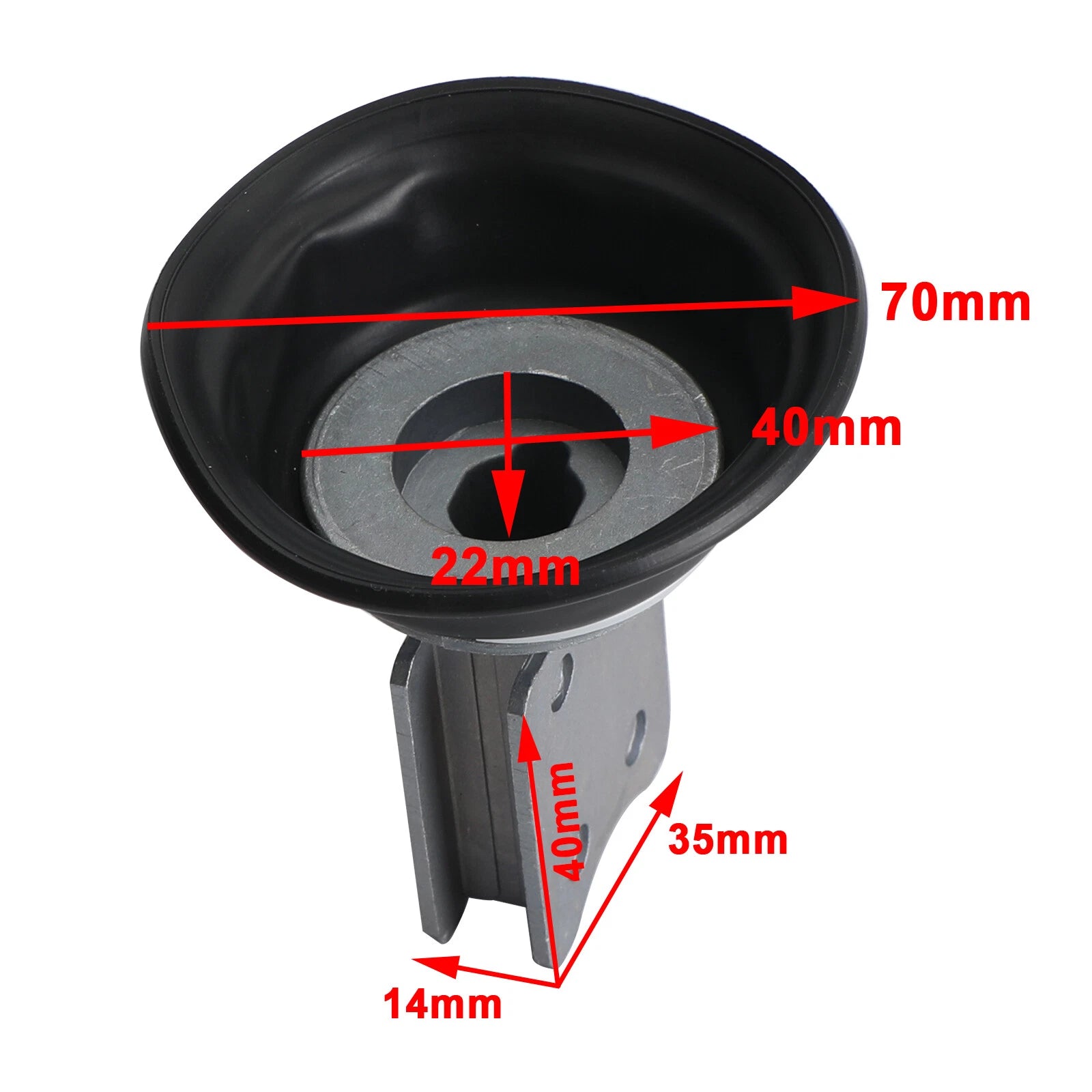 Diaphragm Carburetor Membrane for Yamaha XV 750 Virago (1992–1994)