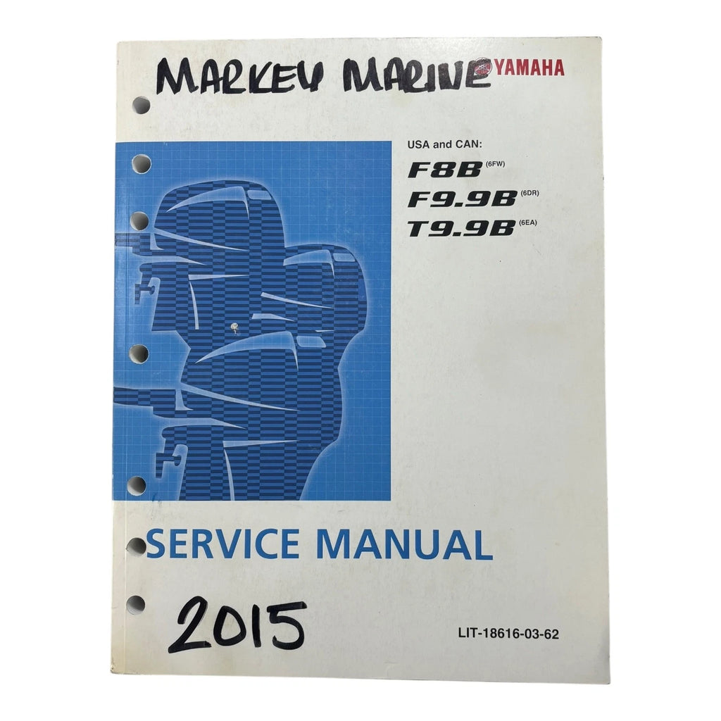 Service Manual for Yamaha F8B/F9.9B/T9.9B (2015) LIT-18616-03-62
