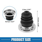 Inner CV Joint Boot Kit w/ Clamps for Audi A3 (2006–2013), A4 (2000)