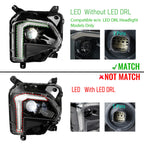 LED Headlight Pair for Chevy Traverse (2022–2024) w/o LED DRL Projector